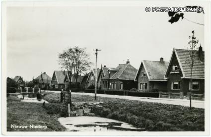 Nieuwe Niedorp, -- ansichtkaart: Nieuwe Niedorp, --