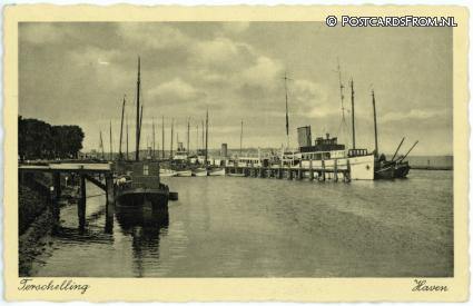 Terschelling West, Haven ansichtkaart: Terschelling West, Haven
