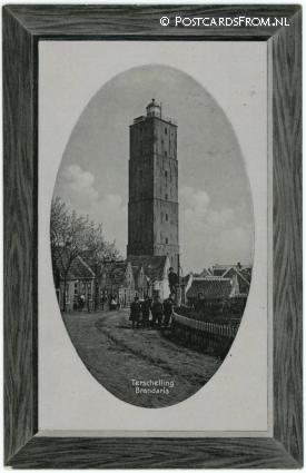 Terschelling West, Brandaris ansichtkaart: Terschelling West, Brandaris