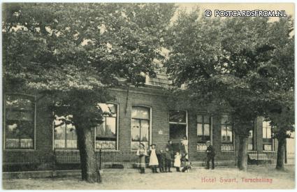 ansichtkaart: Terschelling West, Hotel Swart