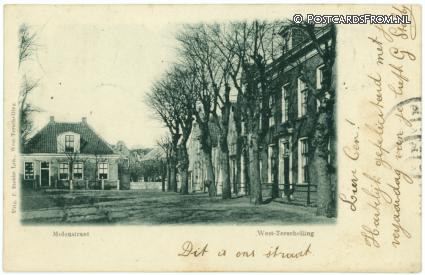 ansichtkaart: Terschelling West, Molenstraat