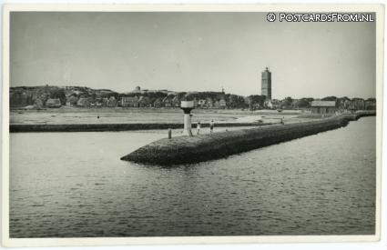 ansichtkaart: Terschelling West, Havenhoofd