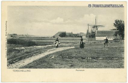 Terschelling Formerum, Molen ansichtkaart: Terschelling Formerum, Molen
