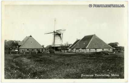 Terschelling Formerum, Molen ansichtkaart: Terschelling Formerum, Molen