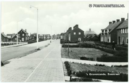 's-Gravenzande, Zeestraat ansichtkaart: 's-Gravenzande, Zeestraat