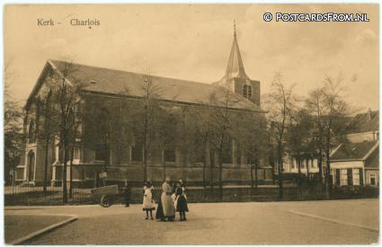 ansichtkaart: Charlois, Kerk