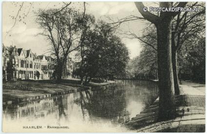 ansichtkaart: Haarlem, Raamsingel