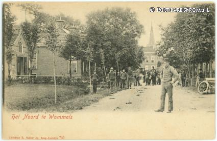 Wommels, Het Noord ansichtkaart: Wommels, Het Noord