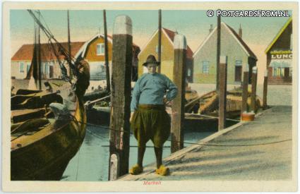 Marken, -- ansichtkaart: Marken, --