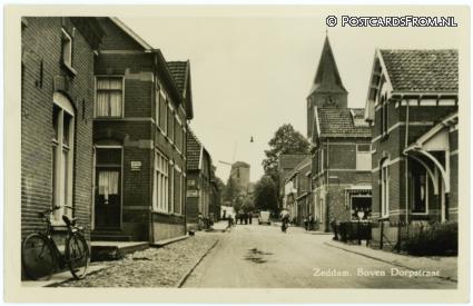 Zeddam, Boven Dorpstraat ansichtkaart: Zeddam, Boven Dorpstraat