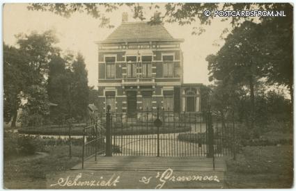 ansichtkaart: 's-Gravenmoer, Schoonzicht