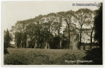 Muiden, Muiderslot ansichtkaart: Muiden, Muiderslot