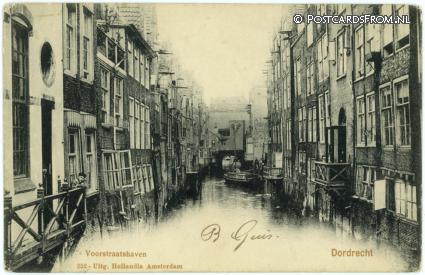 ansichtkaart: Dordrecht, Voorstraatshaven