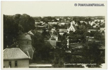 Lunteren, In vogelvlucht ansichtkaart: Lunteren, In vogelvlucht