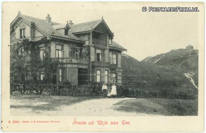 ansichtkaart: Wijk aan Zee, Groete uit