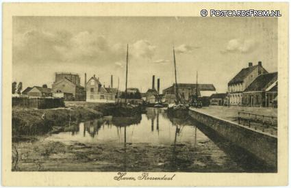 Roosendaal, Haven ansichtkaart: Roosendaal, Haven