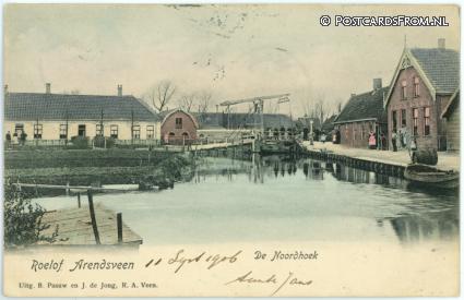 ansichtkaart: Roelofarendsveen, De Noordhoek