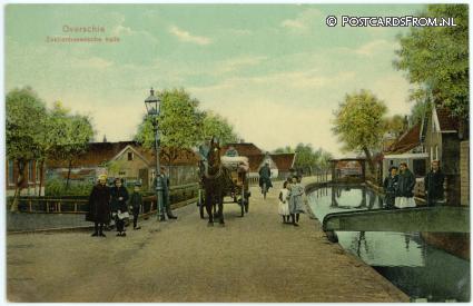 Overschie, Zestienhovensche kade ansichtkaart: Overschie, Zestienhovensche kade
