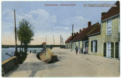 Alblasserdam, Nieuweveer ansichtkaart: Alblasserdam, Nieuweveer