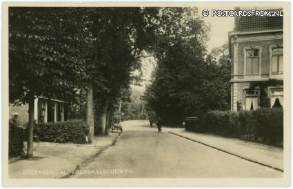 Overveen, Bloemendaalscheweg ansichtkaart: Overveen, Bloemendaalscheweg