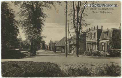 ansichtkaart: Heerhugowaard, Buurt Middenweg