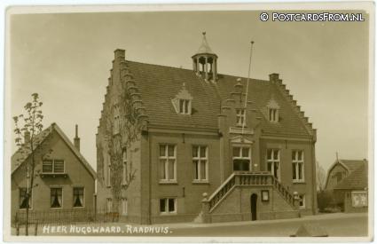 ansichtkaart: Heerhugowaard, Raadhuis