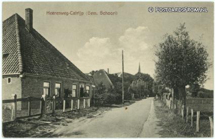 ansichtkaart: Catrijp, Heerenweg