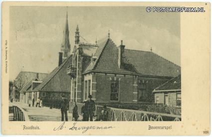 ansichtkaart: Bovenkarspel, Raadhuis