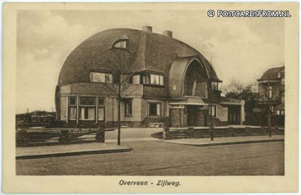 Overveen, Zijlweg ansichtkaart: Overveen, Zijlweg