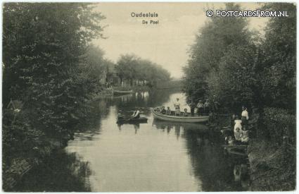 ansichtkaart: Oudesluis, De Poel