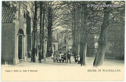 Broek in Waterland, -- ansichtkaart: Broek in Waterland, --