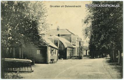ansichtkaart: Duivendrecht, Groeten uit