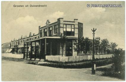 ansichtkaart: Duivendrecht, Groeten uit