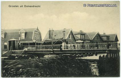 ansichtkaart: Duivendrecht, Groeten uit