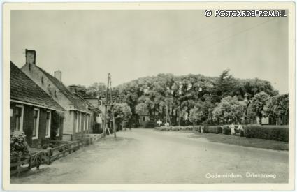 Oudemirdum, Driesprong ansichtkaart: Oudemirdum, Driesprong
