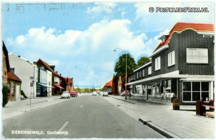 Siebengewald, Gochsedijk ansichtkaart: Siebengewald, Gochsedijk