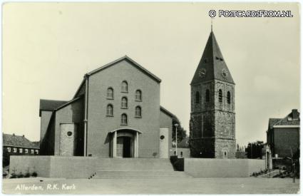 ansichtkaart: Afferden LB, R.K. Kerk