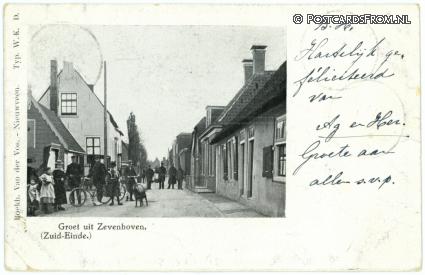 Zevenhoven, Zuid-Einde ansichtkaart: Zevenhoven, Zuid-Einde