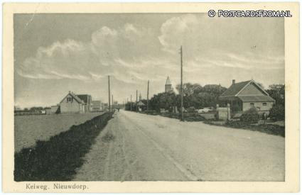 ansichtkaart: Nieuwdorp, Keiweg