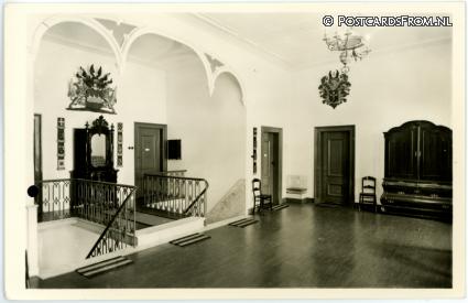 ansichtkaart: Oegstgeest, Ontmoetingscentrum 'Oud Poelgeest'. Hall