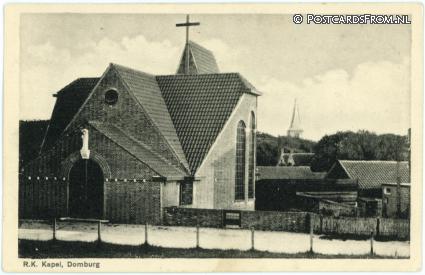 Domburg, R.K. Kapel ansichtkaart: Domburg, R.K. Kapel