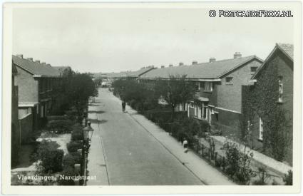 ansichtkaart: Vlaardingen, Narcisstraat