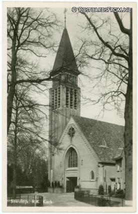 ansichtkaart: Soestdijk, R.K. Kerk