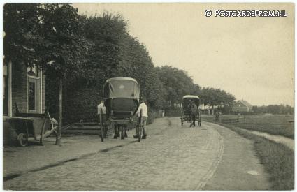 ansichtkaart: Oudega W., --