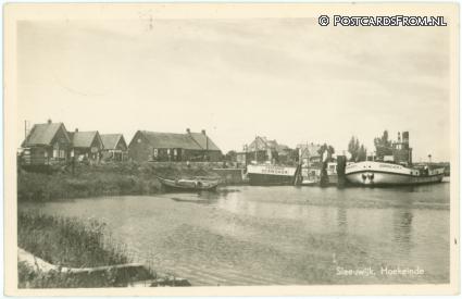 ansichtkaart: Sleeuwijk, Hoekeinde. Veer naar Gorinchem