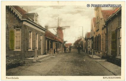 ansichtkaart: Spijkenisse, Noordeinde