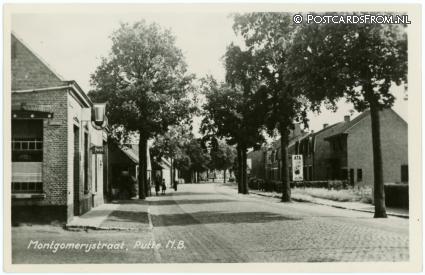 Putte, Montgomerijstraat ansichtkaart: Putte, Montgomerijstraat