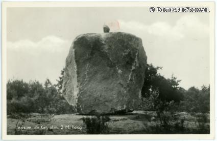 ansichtkaart: Leersum, De Kei, pl.m. 2 M. hoog
