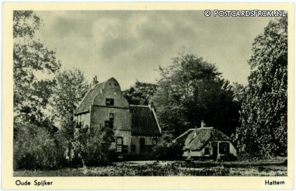ansichtkaart: Hattem, Oude Spijker