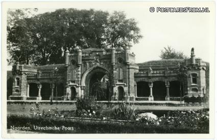 Naarden, Utrechtsche Poort ansichtkaart: Naarden, Utrechtsche Poort